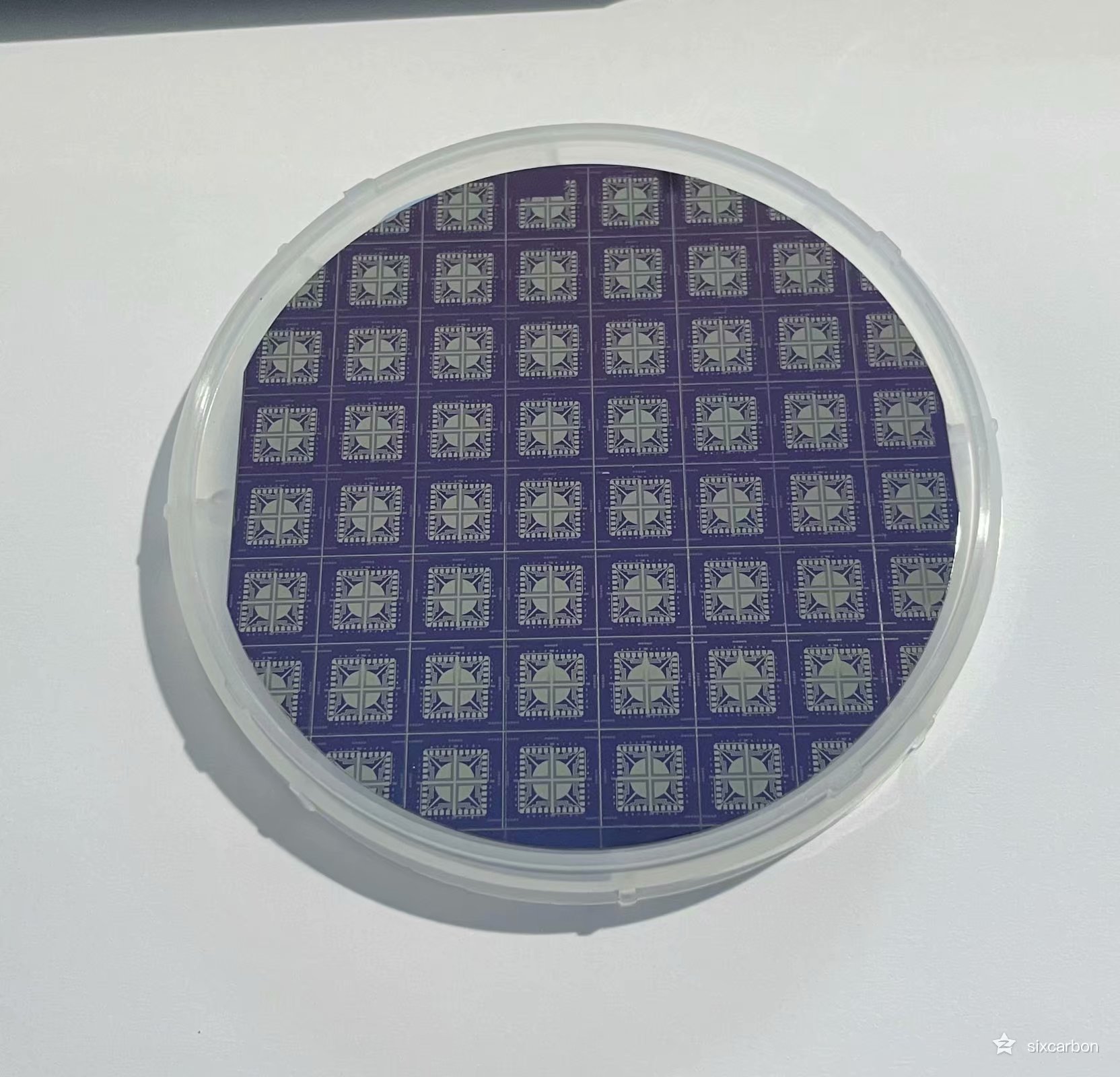 Pre-deposited unequal electrode wafers