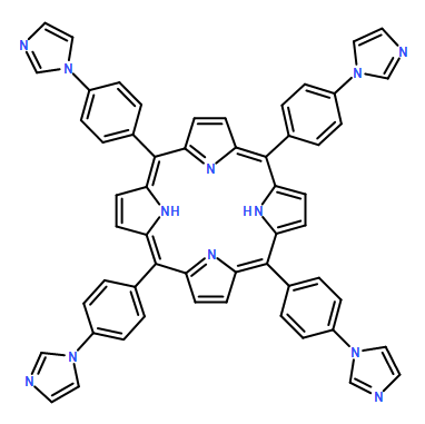 21H,23H-Porphine, 5,10,15,20-tetrakis[4-(1H-imidazol-1-yl)phenyl]-