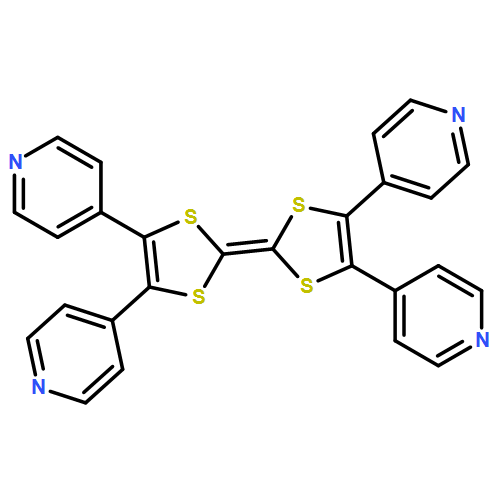 4,4-[2-(4,5-di-4-pyridinyl-1,3-dithiol-2-ylidene)-1,3-dithiole-4,5-diyl]bis-Pyridine