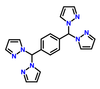 ,,,-tetra(1-pyrazolyl)-p-xylene