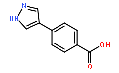 4-(1H-Pyrazol-4-yl)benzoic acid