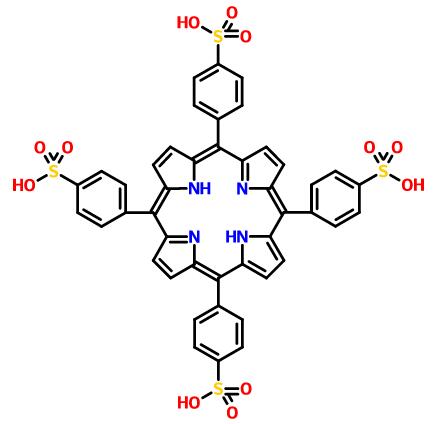 Benzenesulfonic acid, 4,​4,​4,​4-​(21H,​23H-​porphine-​5,​10,​15,​20-​tetrayl)​tetrakis-