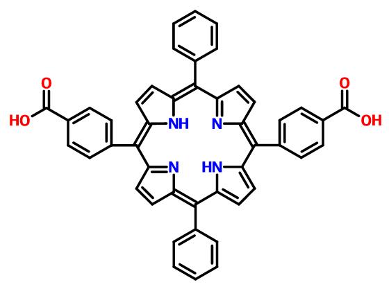 MOF7Benzoic acid, 4,​4-​(10,​20-​diphenyl-​21H,​23H-​porphine-​5,​15-​diyl)​bis-