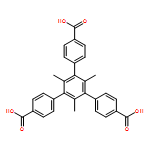 4,4,4-(2,4,6-trimethylbenzene-1,3,5-triyl)tribenzoic acid