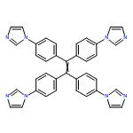 MOF&1H-​Imidazole, 1,​1,​1,​1-​(1,​2-​ethenediylidenetetra​-​4,​1-​phenylene)​tetrakis-
