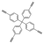 COF&Benzene, 1,1,1,1-methanetetrayltetrakis[4-ethynyl-
