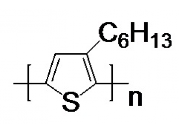 Poly(3-hexylthiophene-2,5-diyl)Synonym: P3HT   (HOMO: ~5.1eV)
