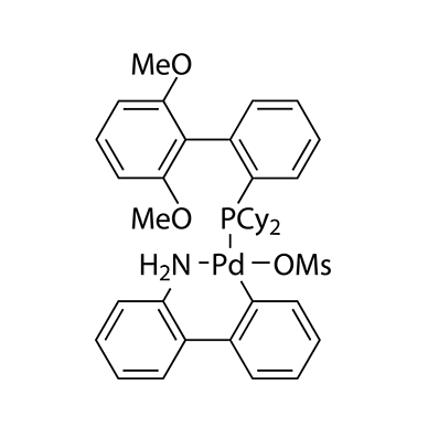 Methanesulfonato(2-Dicyclohexylphosphino-2,6-dimethoxybiphenyl)(2-amino-1,1-biphenyl-2-yl)palladium(II)
