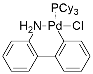 Chloro[(tricyclohexylphosphine)(2-aminobiphenyl-2-yl)palladium(II)