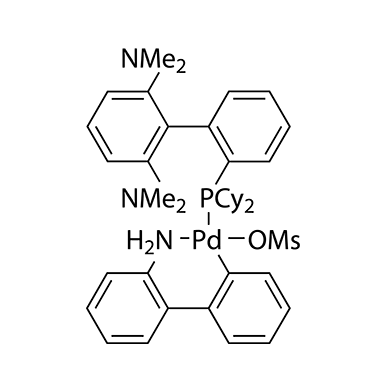 Methanesulfonato(2-dicyclohexylphosphino-2,6-bis(dimethylamino)-1,1-biphenyl)(2-amino-1,1-biphenyl-2-yl)palladium(II)