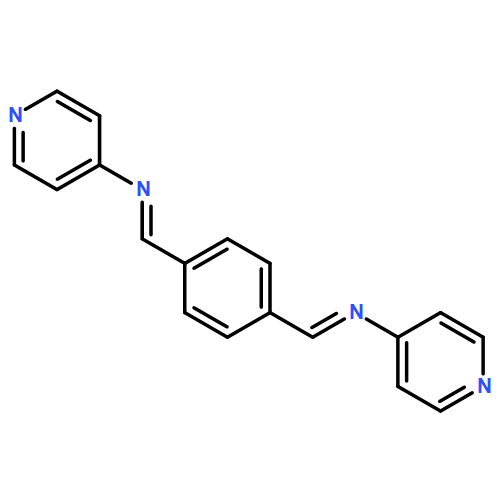 (N,NE,N,NE)-N,N-(1,4-phenylenebis(methanylylidene))bis(pyridin-4-amine)