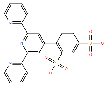 4-([2,2:6,2-terpyridin]-4-yl)benzene-1,3-disulfonic acid