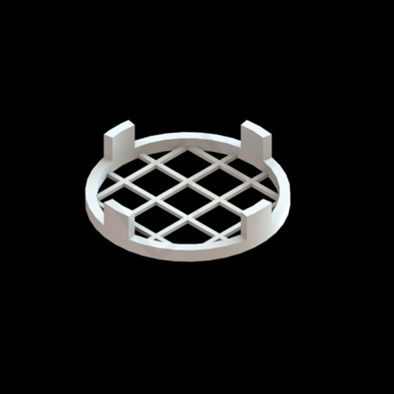 Hydrogel curing standard parts preparation aid (curing ring)