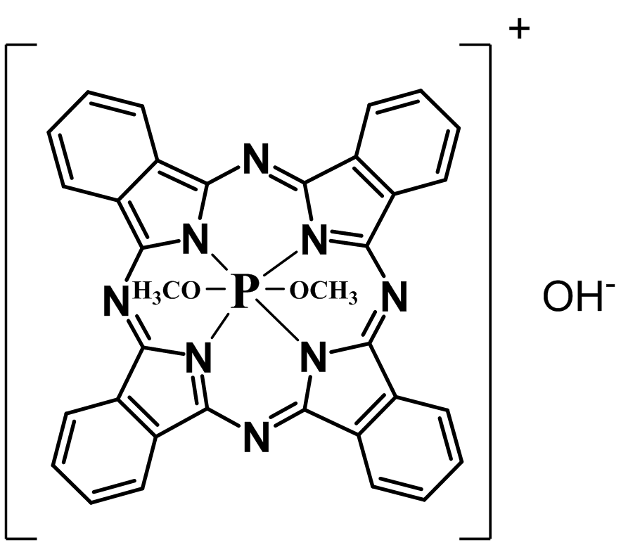 29H,31H-phthalocyanine phosphorus(IV), NMR to confirm