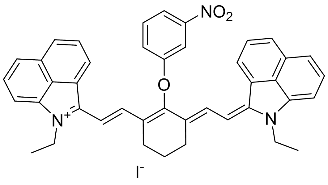 Fluorescent probe for hydrogen sulphide in the near infrared two region