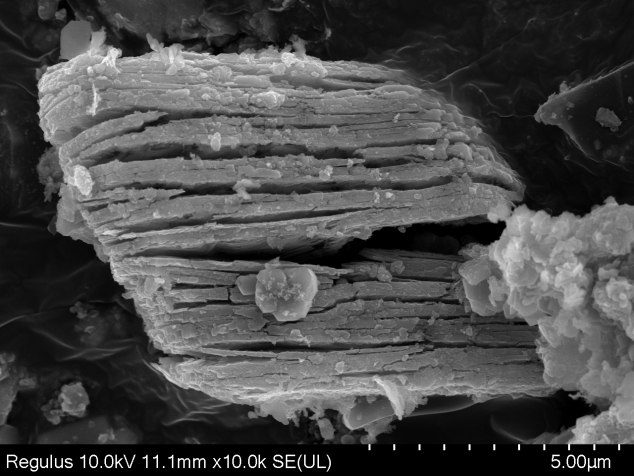 Multilayer Vapour Phase Nb4C3-Cl MXene