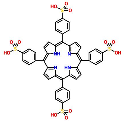 Benzenesulfonic acid, 4,​4,​4,​4-​(21H,​23H-​porphine-​5,​10,​15,​20-​tetrayl)​tetrakis-