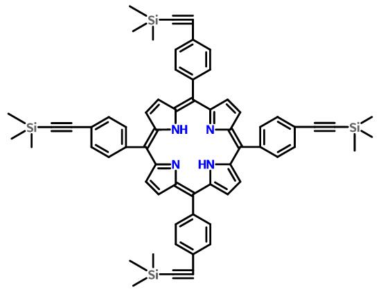 5,10,15,20-Tetrakis[4-[2-(trimethylsilyl)ethynyl]phenyl]porphyrin