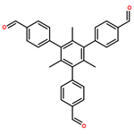 3,5-trimethyl-2,4,6-tris(4-formylphenyl)benzene