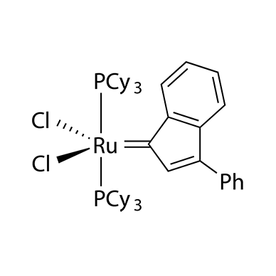 Bis(tricyclohexylphosphine)-3-phenyl-1H-inden-1-ylideneruthenium(II) dichloride