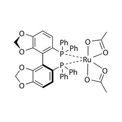 Diacetato[(S)-(-)-5,5-bis(diphenylphosphino)-4,4-bi-1,3-benzodioxole]ruthenium(II)