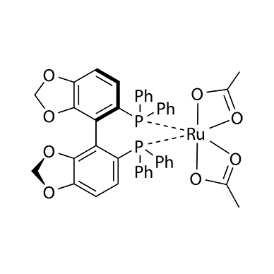 Diacetato[(R)-(+)-5,5-bis(diphenylphosphino)-4,4-bi-1,3-benzodioxole]ruthenium(II)