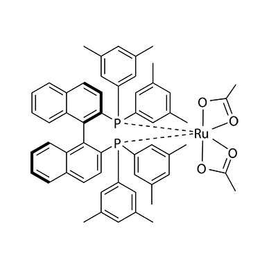 Diacetato{(R)-(+)-2,2-bis[di(3,5-xylyl)phosphino]-1,1-binaphthyl}ruthenium(II)