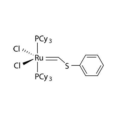 Bis(tricyclohexylphosphine)[(phenylthio)methylene]ruthenium (II)