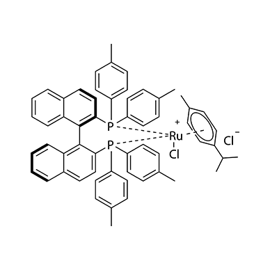 Chloro[(R)-(+)-2,2-bis(di-p-tolylphosphino)-1,1-binaphthyl](p-cymene)ruthenium(II) chloride