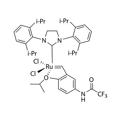 [1,3-Bis(2,6-di-i-propylphenyl)-4,5-dihydroimidazol-2-ylidene]-[2-i-propoxy-5-(trifluoroacetamido)phenyl]methyleneruthenium(II)