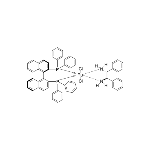 Dichloro[(R)-(+)-2,2-bis(diphenylphosphino)-1,1-binaphthyl][(1R,2R)-(+)-1,2-diphenylethylenediamine]ruthenium(II)(II)