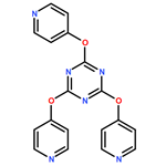 2,4,6-Tris-(pyridin-4-yloxy)-[1,3,5]triazine